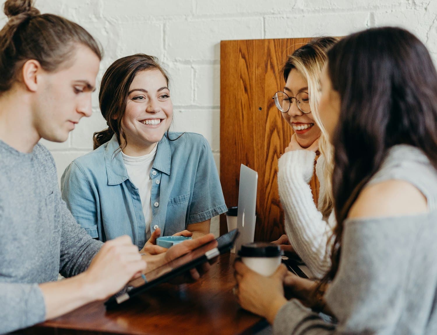 Global Empire colleagues working side by side