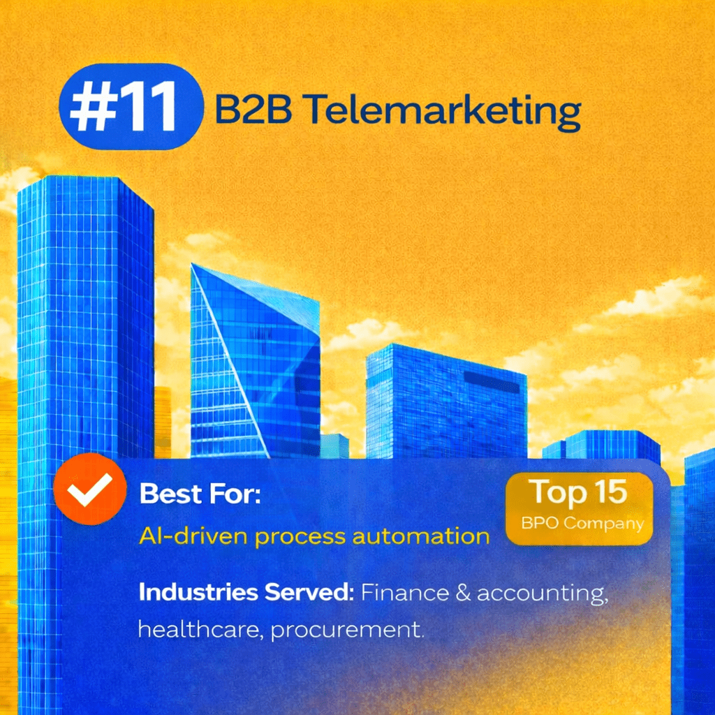 B2B Telemarketing BPO and call center services