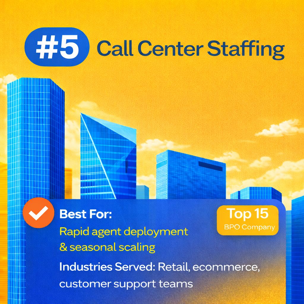 Call Center Staffing BPO and call center services